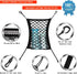 Car Dog Barrier,Dog Car Net Barrier,Pet Barrier,Auto Safety Mesh Organizer,Safety Car Divider for Children and Pets,2 Layer...