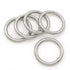 5PCS Stainless Steel O-Rings 6mm Thickness Heavy Duty Welded Metal Rings for Hanging Flower Basket Crafts, Hardware Accessories (40mm ID)...