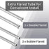 Brake Line Repair Kit - Upgraded 3/16 Stainless Steel Brake Line Including 2 Convex Connectors and 2 Concave Head Connectors, 4 Brass Compression ...