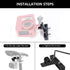 Bicycle Saddle Rail Camera Mount Bike Seat Mount for GoPro Hero 11/10/9/8/7/6/5s/5/4s/4/3+ Campark AKASO DJI OSMO Action Cameras Accessories(Black...