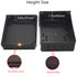 Electrical Box, Outdoor Waterproof Box IP65 Junction Box with Reserved Holes,ABS Plastic Project Box Power Cord Enclosure Black 5.9 x 4.3 x 2.8 in...