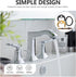 HEMOTON 2 Sets Horseshoe Mounting Accessories Kitchen Faucet Installation Kit Faucet Fixing Fitting Set Washers Sink Faucet Bracket for Repairing ...