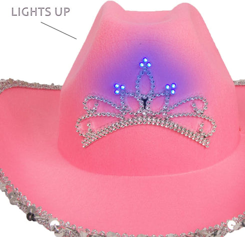 Funny Party Hats Cowboy Hat for Adults - Felt Cowboy Hats w/Paisley Bandana...