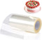 WAFJAMF Cake Collars 8 x 394 inch, Mousse Cake Acetate Sheets for Baking, Transparent Cake Rolls, Clear Cake Strips, Chocolate Mousse Surrounding ...