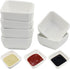 5 Ounce 6 Pack Ceramic Dip Bowls Set Porcelain Dip Mini Bowls Soy Sauce Dish/Bowls - Good for Tomato Sauce, Soy, BBQ and Other Party Dinner (White...