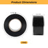 2 Rolls 1in(W) X 10ft(L) Seal Self Fusing Silicone Tape for Outdoor Antenna Coax & Electrical Cables, Plumbing Hose Repair Tape, Waterproof Tape, ...
