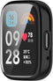 Compatible with Redmi Watch 3/3 lite SmartWatch Protective Case TPU All-Inclusive Compatible with Redmi Watch 3 Active, Watch Accessiores(Black)...
