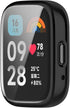 Compatible with Redmi Watch 3/3 lite SmartWatch Protective Case TPU All-Inclusive Compatible with Redmi Watch 3 Active, Watch Accessiores(Black)...