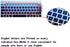 Silicone Keyboard Cover Skin Protector for Magic Wireless Bluetooth Keyboard MLA22LL/A (A1644,2015 Released) European ISO Layout,Ombre Blue...