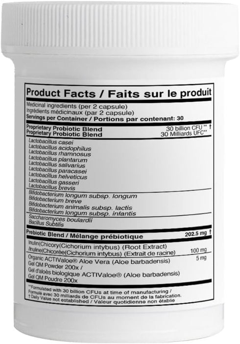 Univera Probiotics for Women, Probiotics and Prebiotics 30 Billion CFUs with Organic Aloe Vera -14 Strains, Digestive Enzymes for Adults - Vegan, ...