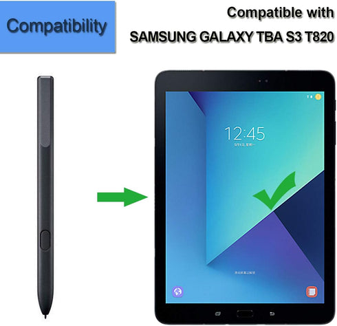 New Stylus Touch S Pen EJ-PT820BBE Compatible with Samsung Galaxy Tab S3 9.7 SM-T820, SM-T825 Black S Pen...