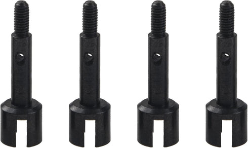 ShareGoo Steel Drive Shaft & Wheel Stub Axle Dogbones Adapter Axle Hub Compatible with WLtoys 144001 1/14 RC Car Buggy Upgrade Parts...