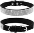 Microfiber Pet Dog Collar Leashes Set, Reflective Dog Collar, Double-Layer Soft Leather Pet Leash, Cat Dog Collar Leash Set, Pet Collar Leash for ...