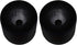 Penn Elcom F1691-2 Rubber Cabinet Feet/Grill Standoff for Speakers, Road Gear and Equipment Cases, Black (2-Pack)...