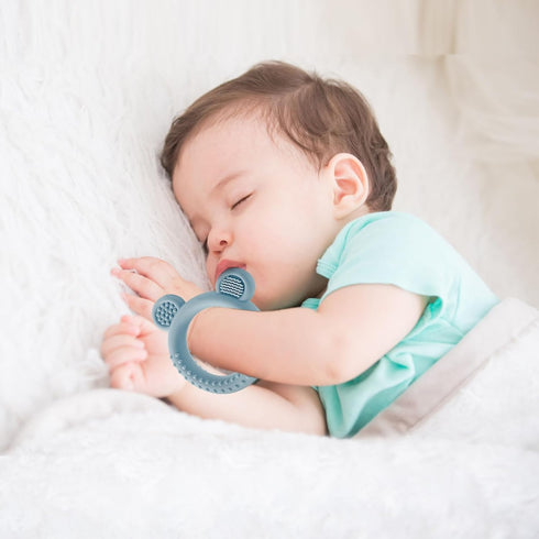 3 Pack Teething Toys for Babies 0-6 Months BPA Free, Baby Toys 6-12 Months Teething Relief Easy to Hold, Silicone Teethers Chew Toys for Infant Ba...