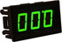3-Wire Digital Voltmeter DC 0.00-30.0V with Green LED Display and Reverse Polarity Protection...