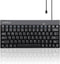 Perixx PERIBOARD-422 Wired USB-C Mini Keyboard, USB Type C Connector, Black, US English Layout...