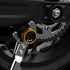 MZS 6MM Swingarm Spools, Sliders Stand CNC Universal M6 Black Compatible with YZF R7 R1 R3 R6 R6S YZF600R FZ1 FZ6 FZ6R FZ8 FJ09 FZ09 FZ10 MT09 MT1...