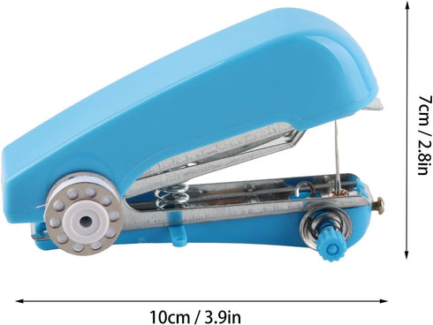 GLOGLOW Handheld Sewing Machine, Automatic Feeding DIY Hand Sew Portable Mini Handheld Stitching Machine for Sewing Tools Crafts Pants Sweater Plu...