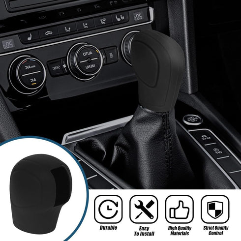 Car Gear Shift Knob Cover, Gear Shift Knob Cover Car Protect Accessories, Silicone Automatic Gear Shift Knob Cover, Anti-Slip Auto Knob Gear Stick...