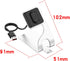 Charger Stand Compatible with Amazfit GTR 4/GTS 3/T-Rex2, Charging Dock Cable with USB 4.9 Ft Charger Cable for Amazfit GTR 4/GTS 3/T-Rex2 Accesso...