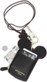 ID Holder With Lanyard Badge Holder,PU Leather newchic Cute Animal Shape neck wallet for Women(Black)...