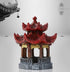 Fairy Garden Accessories Mini Pavilion Pagoda Garden Statue Zen Garden for Desk Japanese Home Office Decor Meditation Accessories...