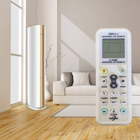 K-1028E Universal Air Conditioner A/C Remote Control for Haier, Hitachi, Panasonic, LG, Sharp, Gree, Midea, Bosch, Toshiba, Sanyo Air Conditioner ...