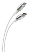 AT&T USB-C to Lightning Fast Charging Cable for Apple iPhone, iPad, Samsung Galaxy, and Google Pixel (White, 8 Ft)...