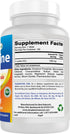 Best Naturals L-Lysine 1000mg 180 Tablets - Double Strength Lysine for stronger immune health & cold sores...
