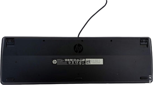 HP Hewlett Packard Business Black USB Slim Style Windows Enhanced Keyboard P/N 803823-001...