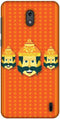 AMZER Slim Fit Handcrafted Designer Printed Snap On Hard Shell Case Back Cover with Screen Cleaning Kit Skin for Nokia 2 - Mighty Ravana 2 HD Colo...