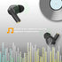 Wireless Earbuds Bluetooth 5.0 Headphone, Type-C Charging Case 320mAh, Touch Control, Built-in Mic Active Noise Cancelling True Wireless Earbud - ...