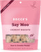 Bocce's Bakery Oven Baked Say Moo Treats for Dogs, Everyday Wheat-Free Dog Treats, Made with Real Ingredients, Baked in The USA, All-Natural Beef ...