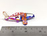Japan Carp Koi Fish Miniature Figurines Animals Hand Blown Glass Art Collectible Gift Decorate (Purple Orange)...