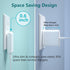 Flat USB Wall Charger, Costyle 3 Pack 18W Quick Fast Charge 3.0 Slim USB Wall Plug Adapter Fast Charging Block with Foldable Plug for iPhone 13 12...