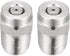 uxcell Pressure Washer Nozzle, 1/4NPT Thread Spray Tip, 2 Pcs (0 Degree, 1.2mm Orifice Diameter)...