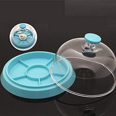 One pair plastic Dustsheet cover/watch movement cover/Tray Parts Watchmakers...