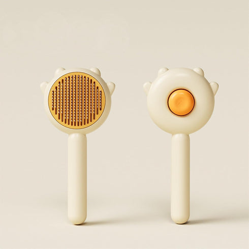 Cat Brush Dog Brush Self Cleaning Cat Comb Hair Brush with Release Button for Shedding Pet Massage Brushes Cat Grooming Brush for Shedding Long or...