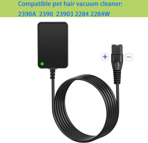 Replace The Bissell Pet Hair Eraser 1614206 Charger, Compatible with The Bissell 23903 2390A 2284 2284W 2390 14.4V Lithium-ion Cordless Vacuum Cle...