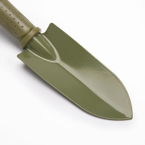 Worth Garden Carbon Steel Small Garden Planting Trowel Shovel - PE Grip - Hand Shovel Tool for Gardening Weeding Transplanting and Digging - T512A...