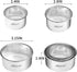 ALLTOP Circle Biscuit Cutter Set –Stainless Steel Baking Supplies for Effortless Round Cookie Shaping, Pastry & Fondant Tool Creation–Precise Cut ...