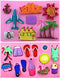 2Pcs/Set Summer Vocation Travel Fondant Molds, Seaside Holiday Silicone Mold for Cake Cupcake Decorating Polymer Clay Mould (Airplane Cruise Liner...