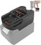 Adapter for RIDGID AEG 18V Cordless Tools, Fits for Makita 18V Li-ion Battery Converter for RIDGID AEG 18V Battery Cordless Power Tools (Adapter O...