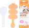 MXY Rice Ball Mould Shaker Sushi Roll Maker Kitchen Tools for Shake DIY Lunch with a Mini Rice Paddle (L-819)...