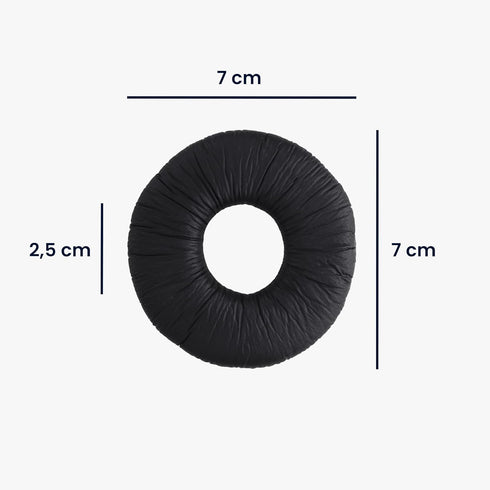 kwmobile Ear Pads Compatible with Sony MDR-ZX100/ZX110/ZX300/V150 Earpads - 2X Replacement for Headphones - Black...
