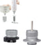 Butane/Isobutane Fill Adapter,Gas Refill Adapter,Butane Nozzle Fill Adapter Tip for use with Butane Lighters/Butane Torches,Convert Cassette Canis...