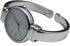 Silver Metal Band Slim Case Women's Bangle Cuff Watch...