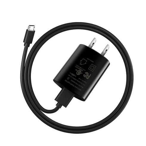 Micro-USB 5V2A Charger 10Ft Cable for Samsung Galaxy Tab A 10.1”(2016) SM-T580; Tab A 8.0" SM-T290; Tab E 9.6"/8.0" SM-T560/T37; Tab A 7.0"/9.7" S...