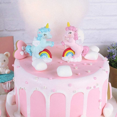 Fewo 3D Unicorn Silicone Candle, Soap, Resin & Epoxy Mold - Pink Animal Shape - Food Grade, Heat Resistant, Non-Stick, Microwave, Oven, Freezer & ...